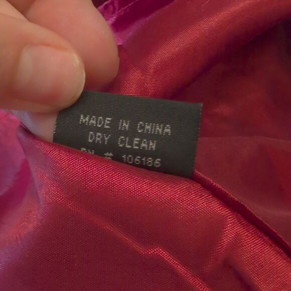 Trashy Diva Candice Gwinn Eva Marie Dress Red Ribbed Rayon Size 8 - Picture 9 of 13